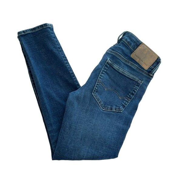 American Eagle Next Level Airflex Skinny Blue Jeans Men's Size 26  X 26.5 - Picture 10 of 10
